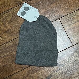 Gray Knit Beanie